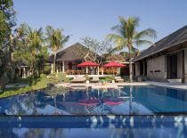 Villa Astika Toyaning, View of Villa from the Pool